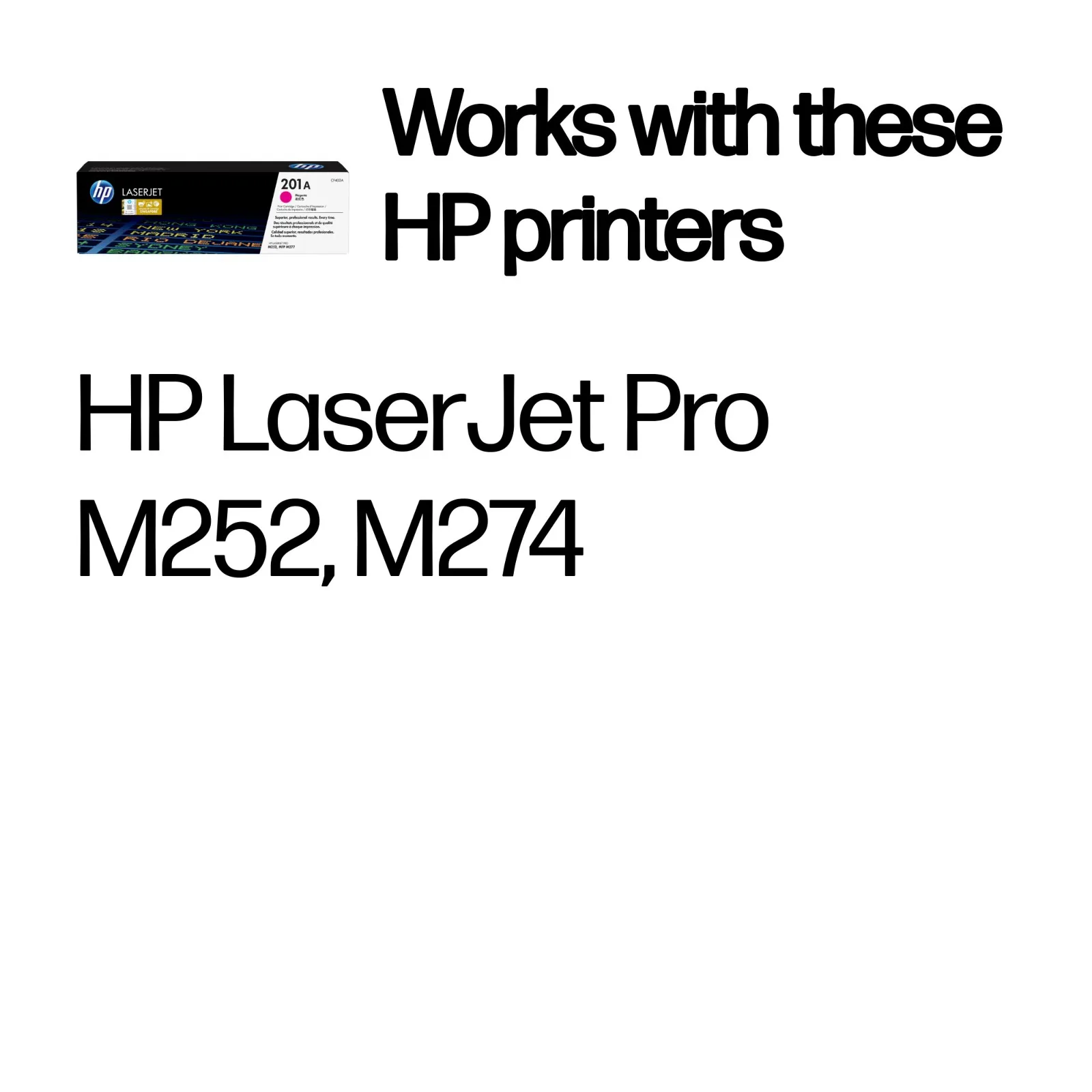 HP 201A Magenta Original LaserJet toner cartridge