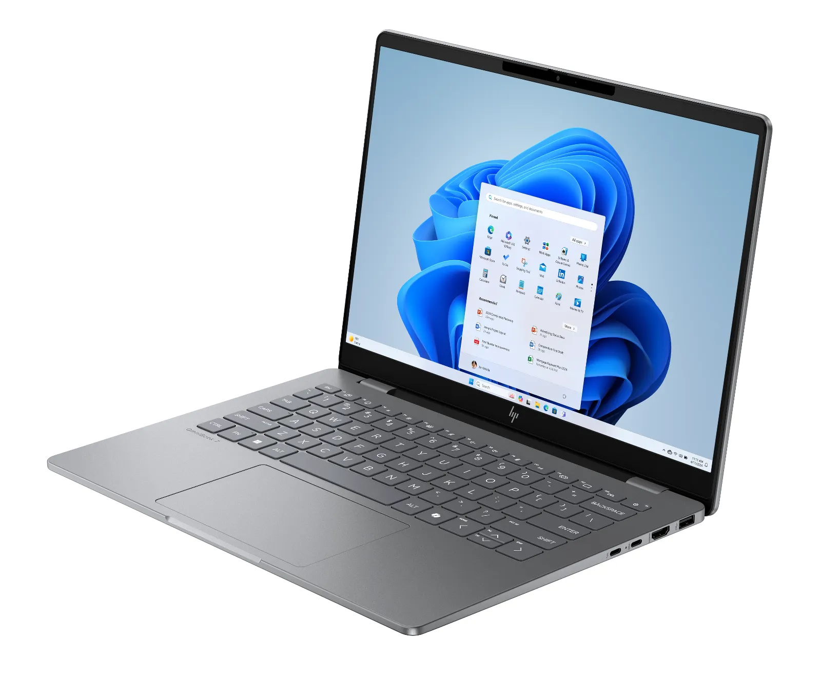 HP OmniBook 7 Laptop AI 14-fr0056TU, left side view
