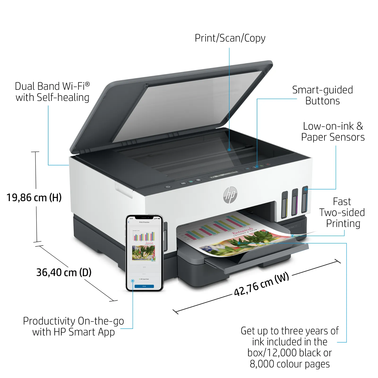 HP Smart Tank 7005 All-in-One Printer