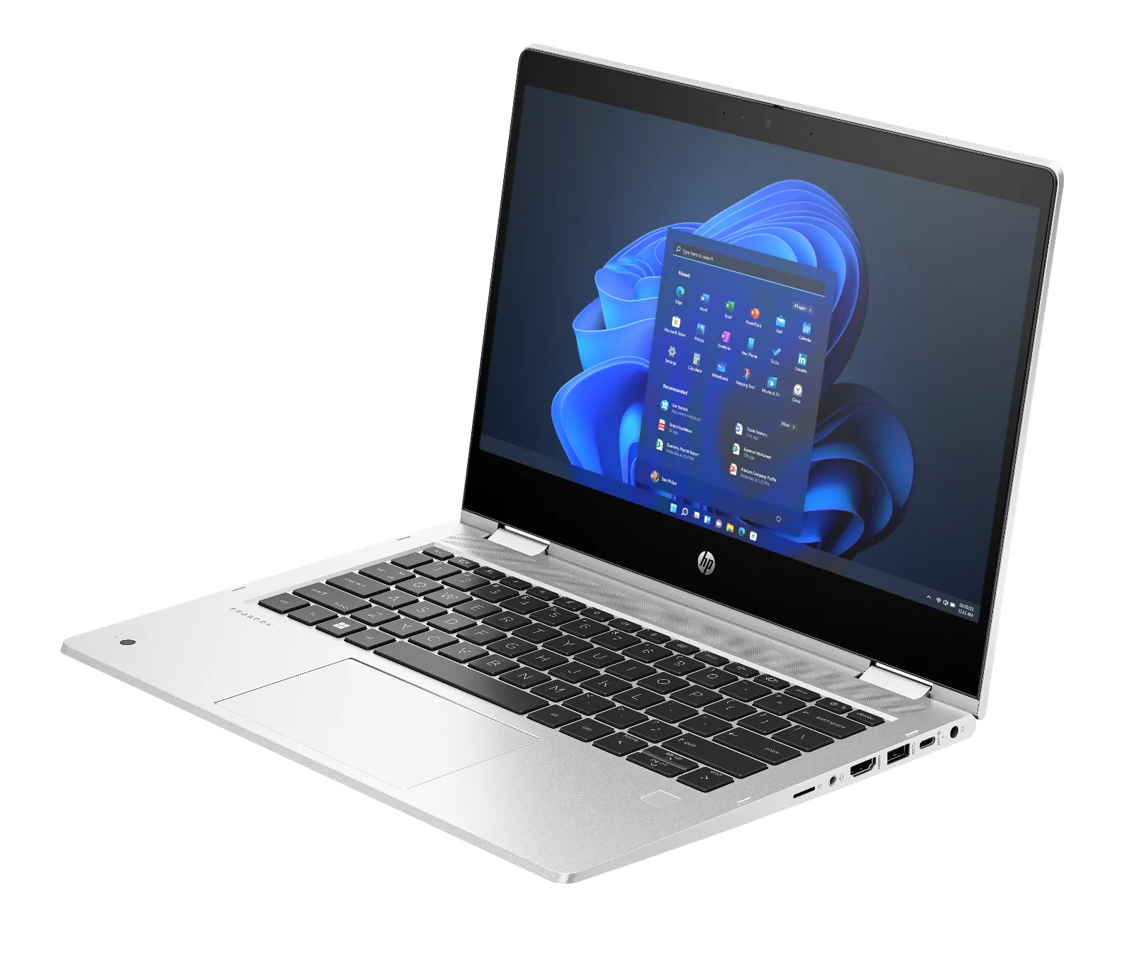 HP Pro x360 435 13.3 inch G10 Notebook PC, left side view