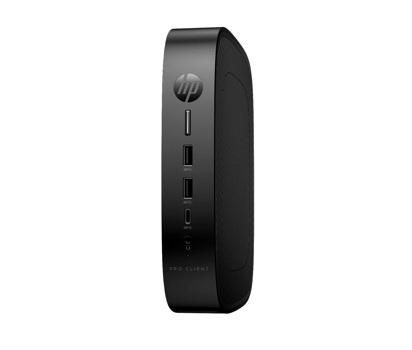 HP Pro t550 Thin Client, left side view
