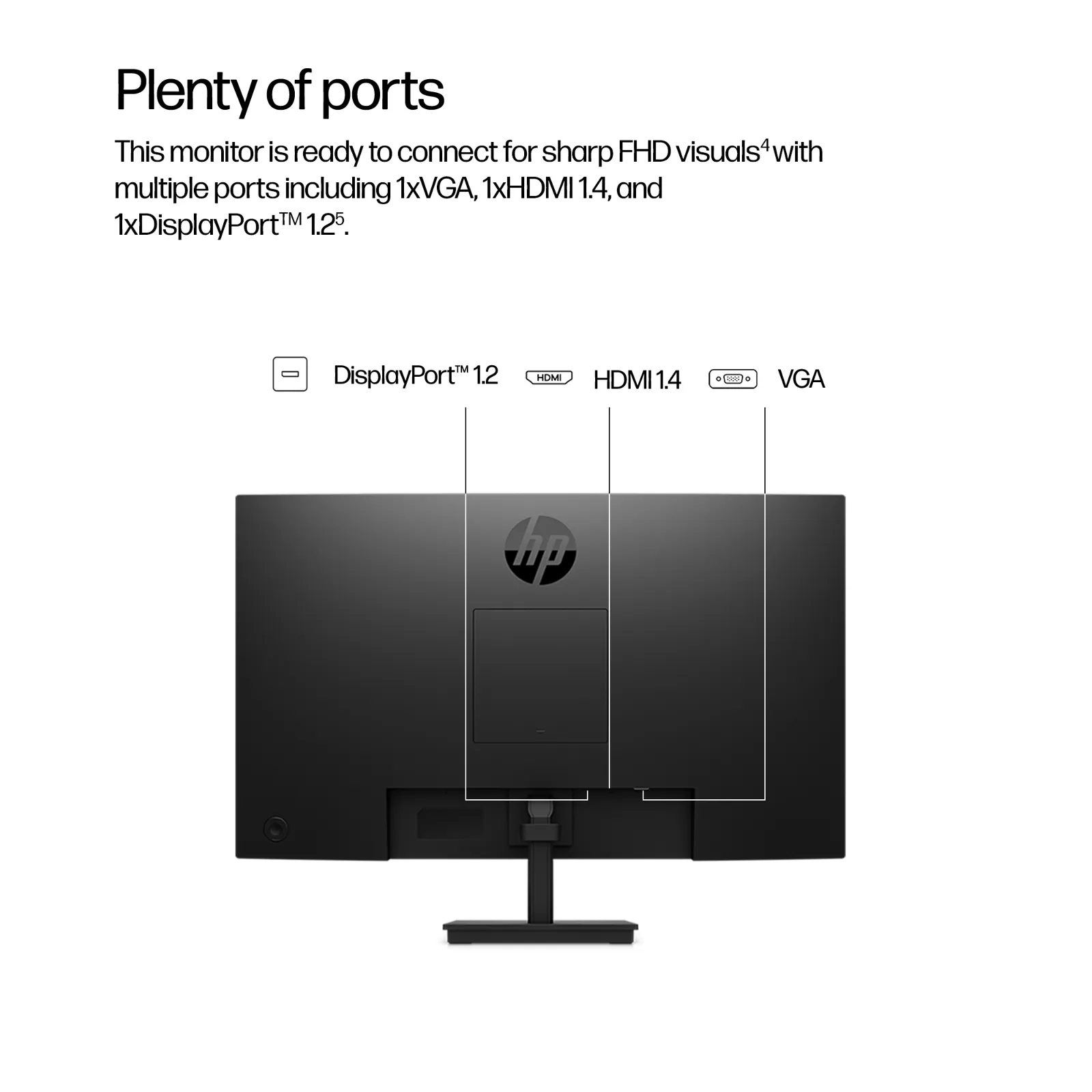 HP Series 3 Pro 27 inch FHD Monitor - 327ph computer monitor