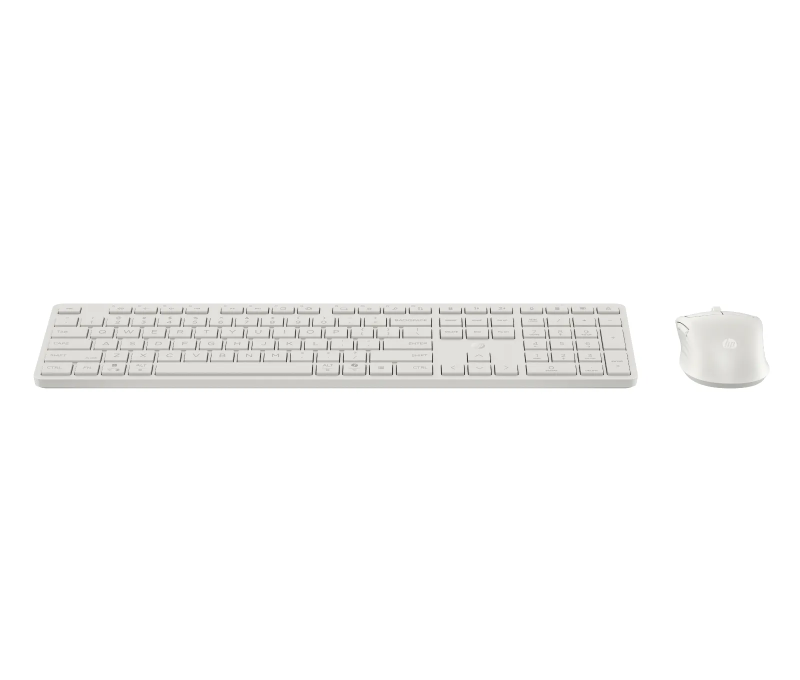HP Multi-Device Dual-Mode Mouse and Keyboard Combo 490C, front view
