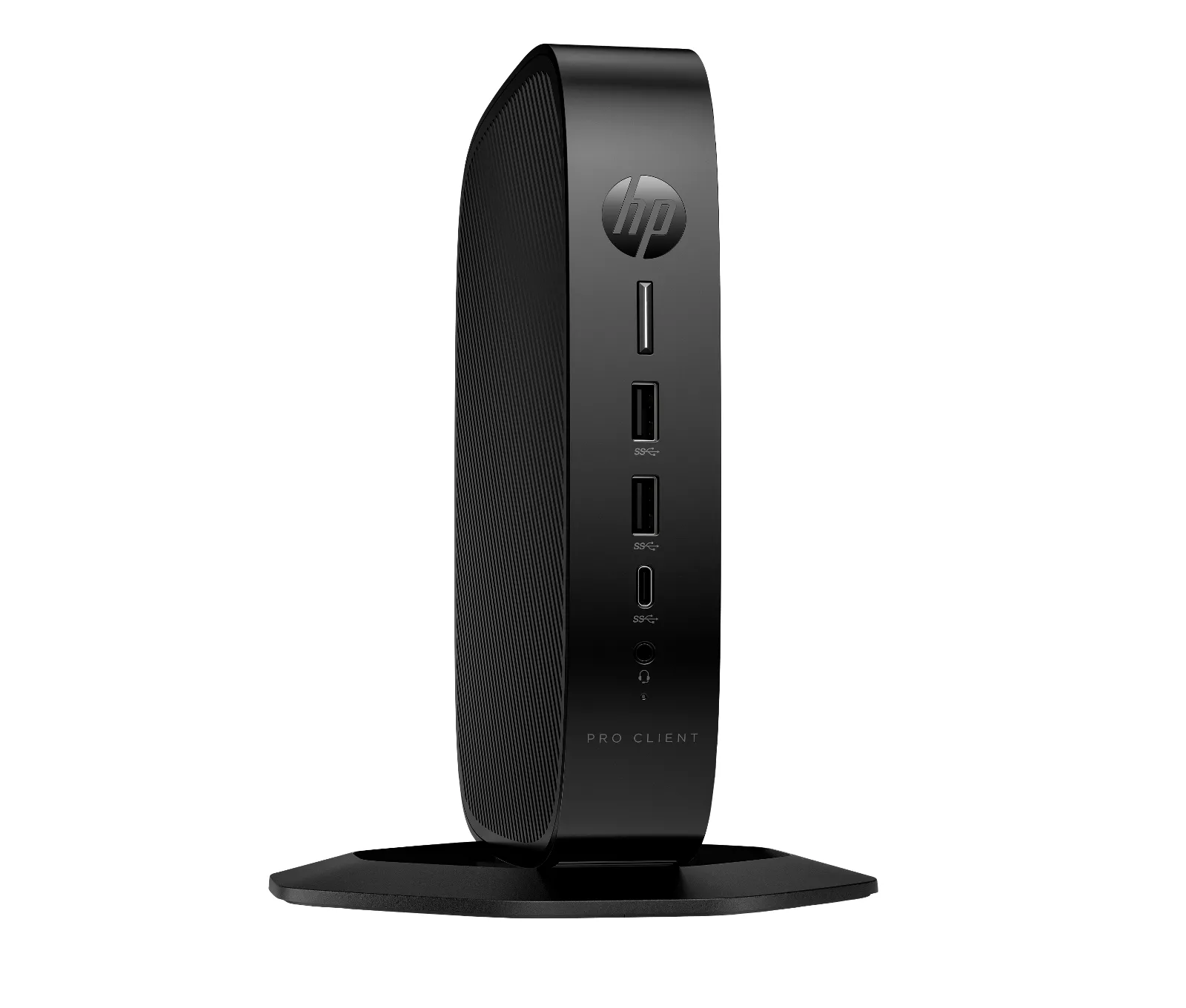 HP Pro t550 Thin Client, right side view
