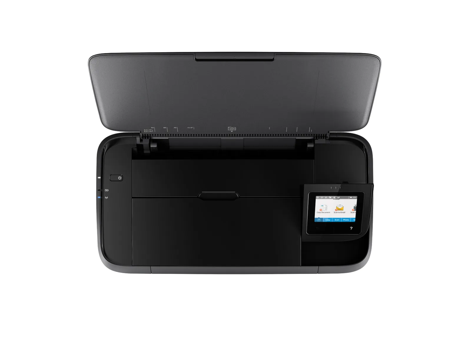 HP OfficeJet 250 Mobile All-in-One Printer, top view