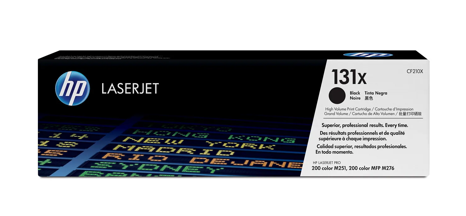HP 131X High Yield Black Original LaserJet toner cartridge