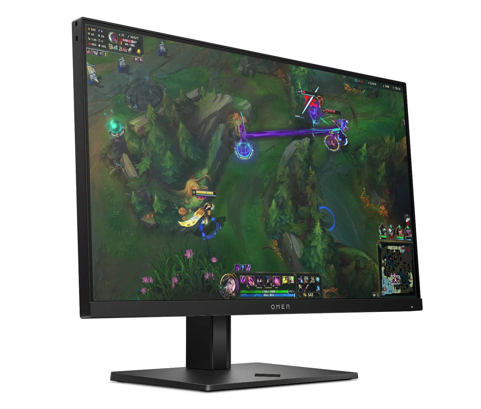 OMEN 24.5inch FHD 360Hz Gaming Monitor - OMEN 25, right side view