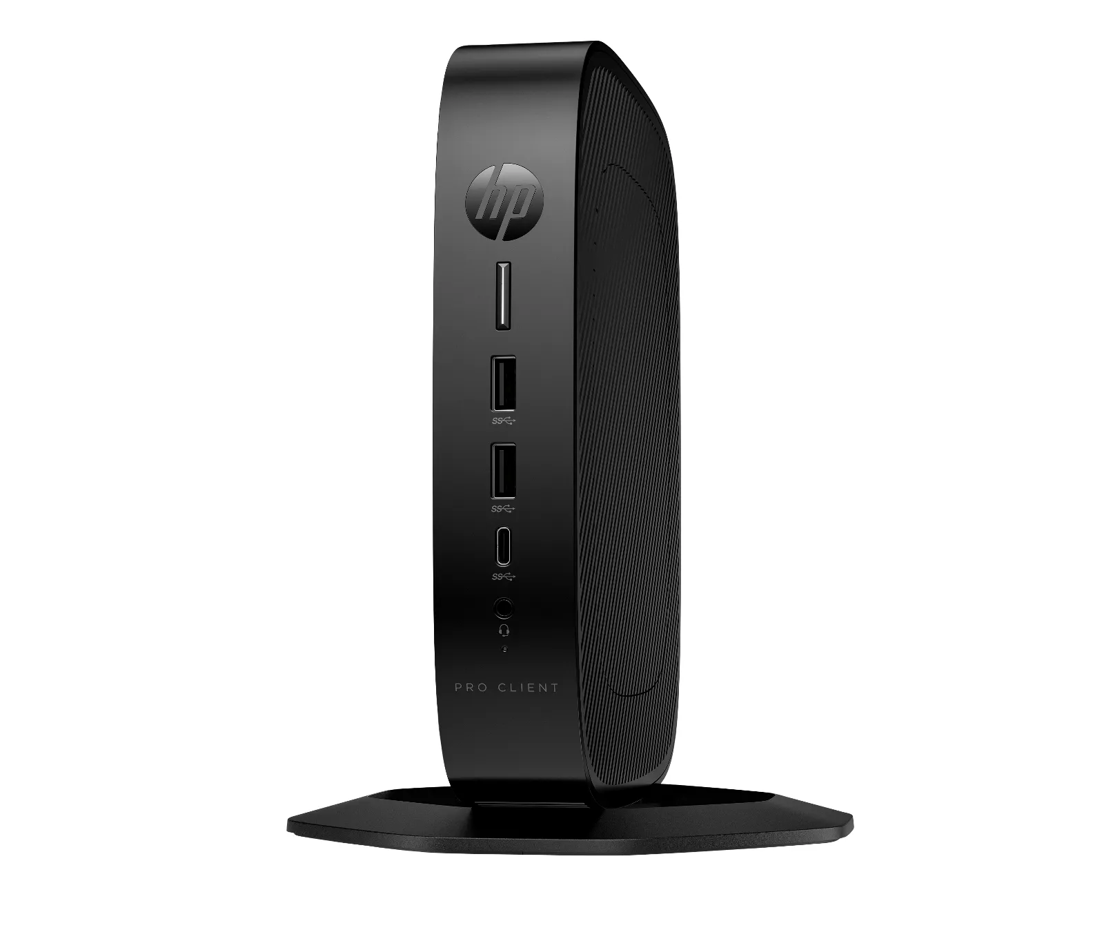 HP Pro t550 Thin Client, left side view