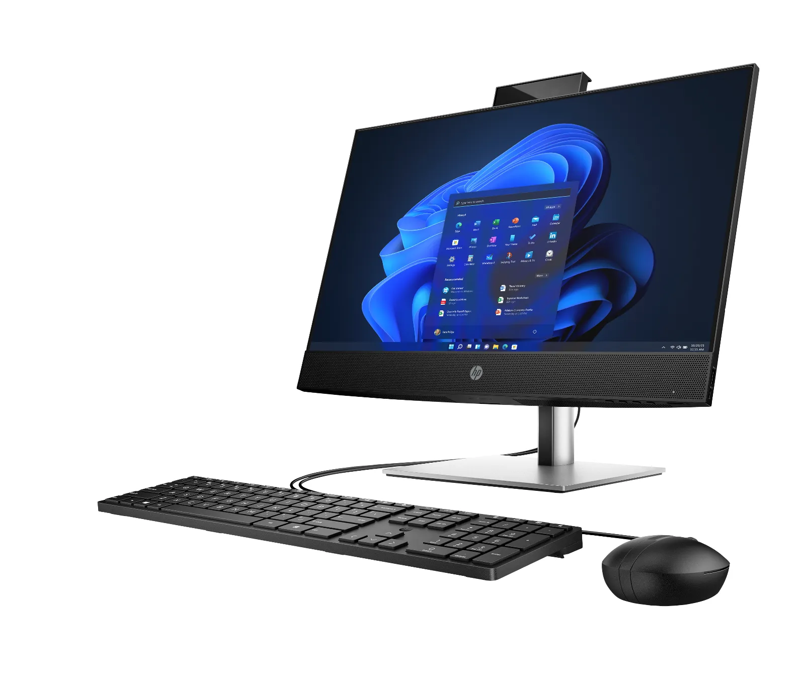 HP ProOne 440 G9 All-in-One PC, left side view