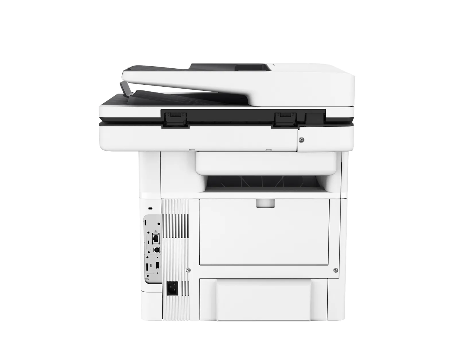 HP LaserJet Enterprise MFP M528dn, rear view