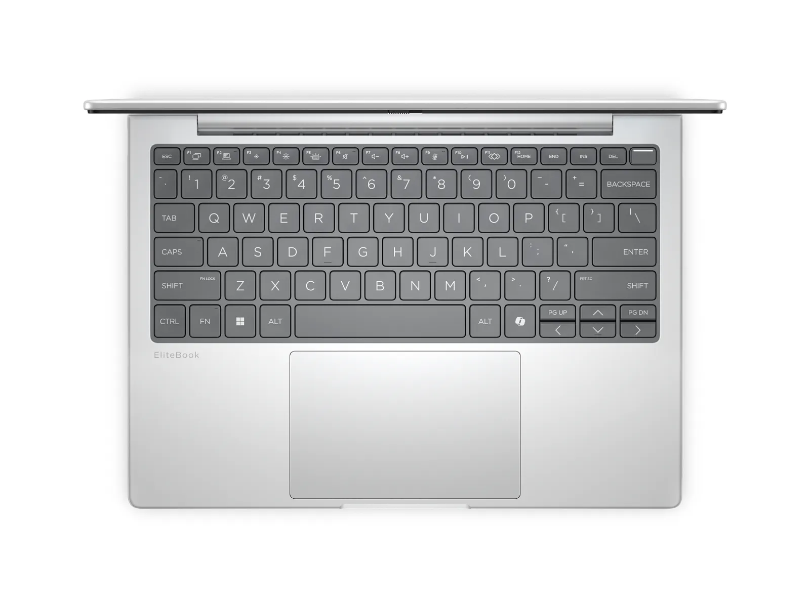 HP EliteBook 8 G1i 13 inch Notebook AI PC, top view