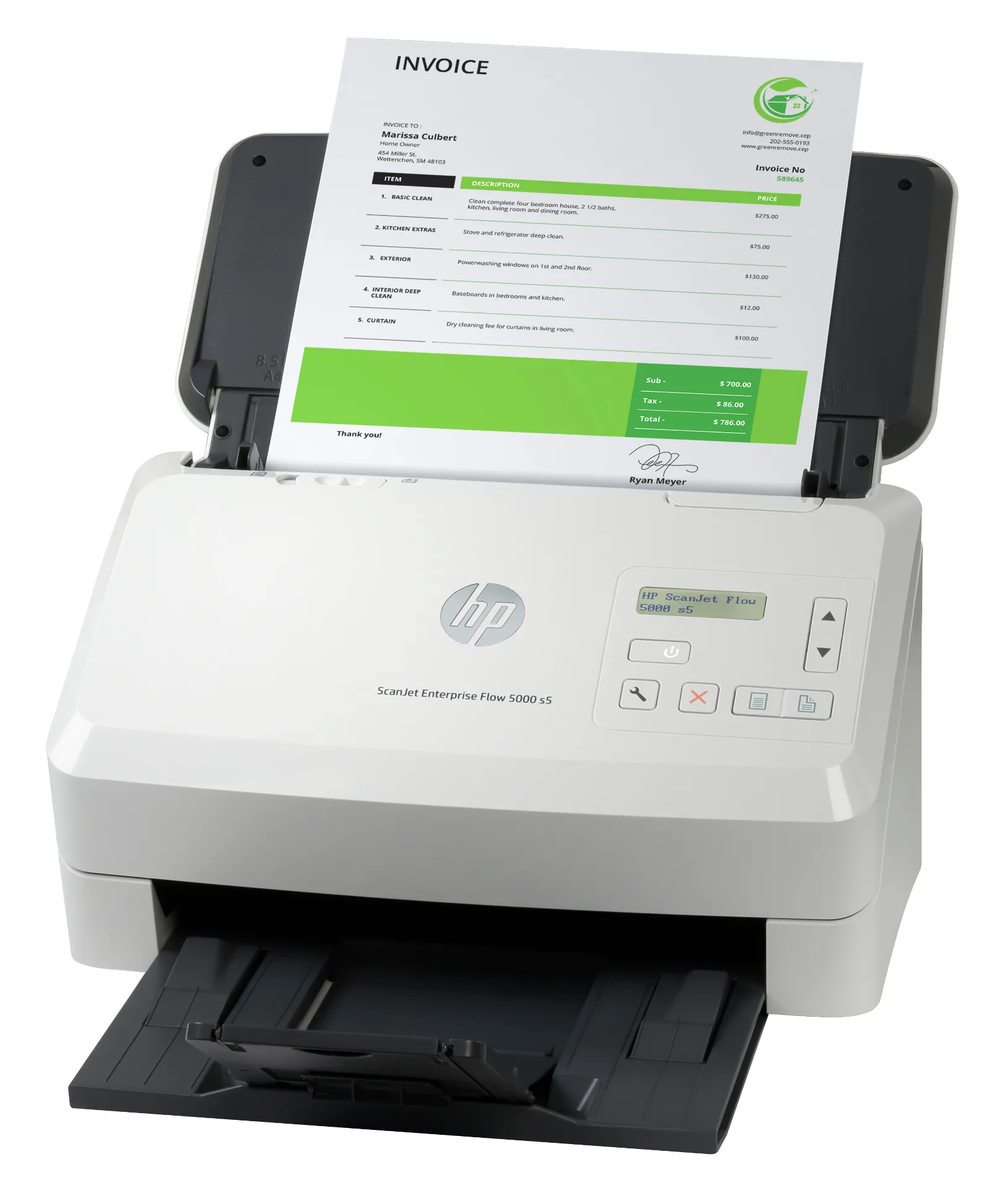 HP ScanJet Enterprise Flow 5000 s5