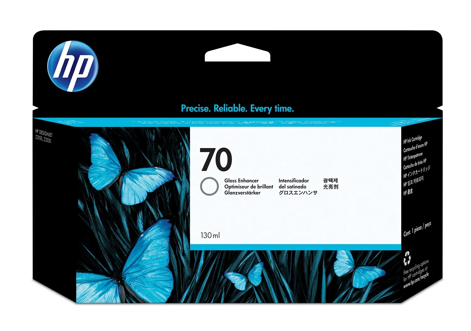 HP 70 130-ml Gloss Enhancer DesignJet Ink Cartridge print head