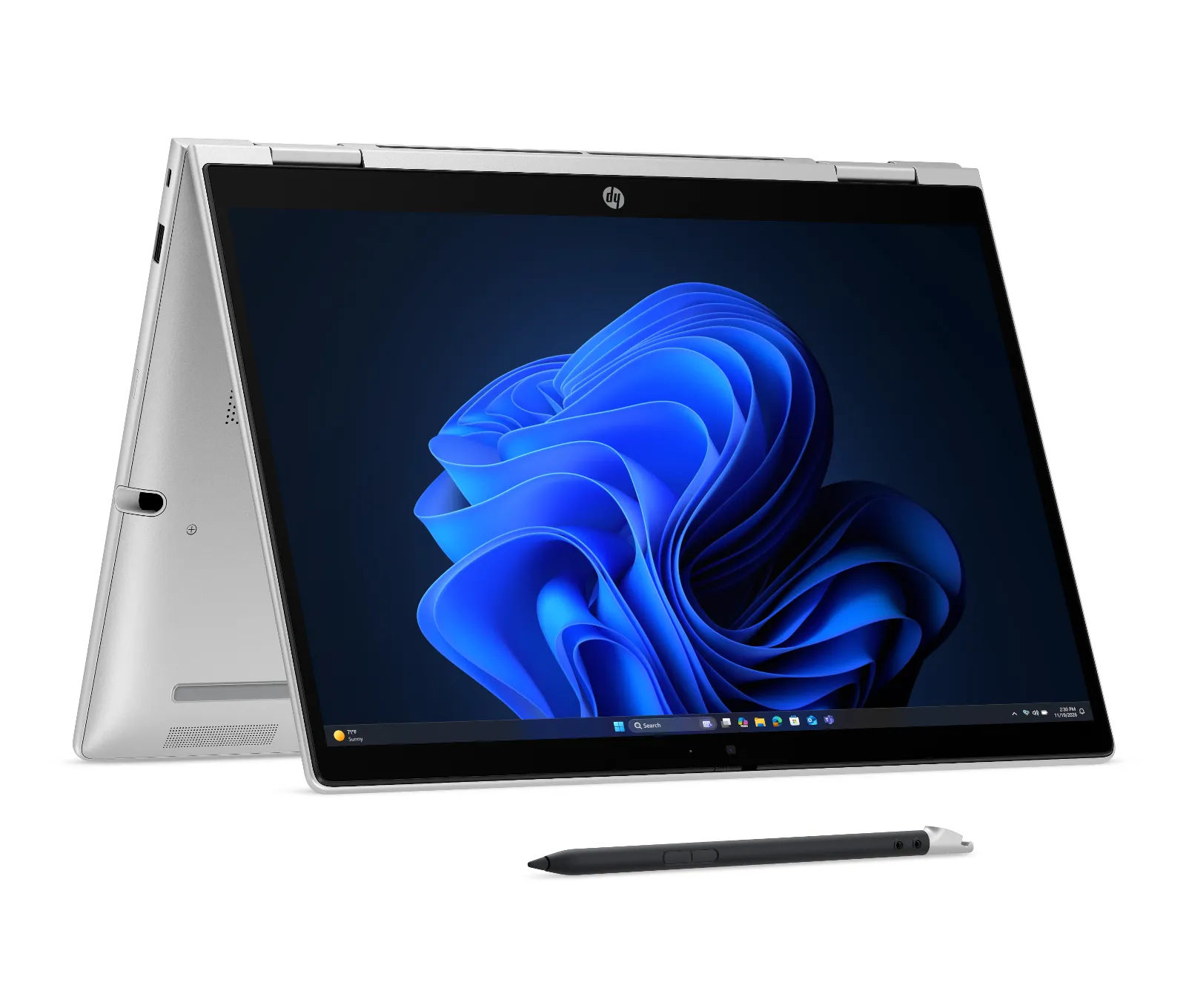 HP ProBook 4 Flip G2i 13 inch Notebook AI PC, right side view