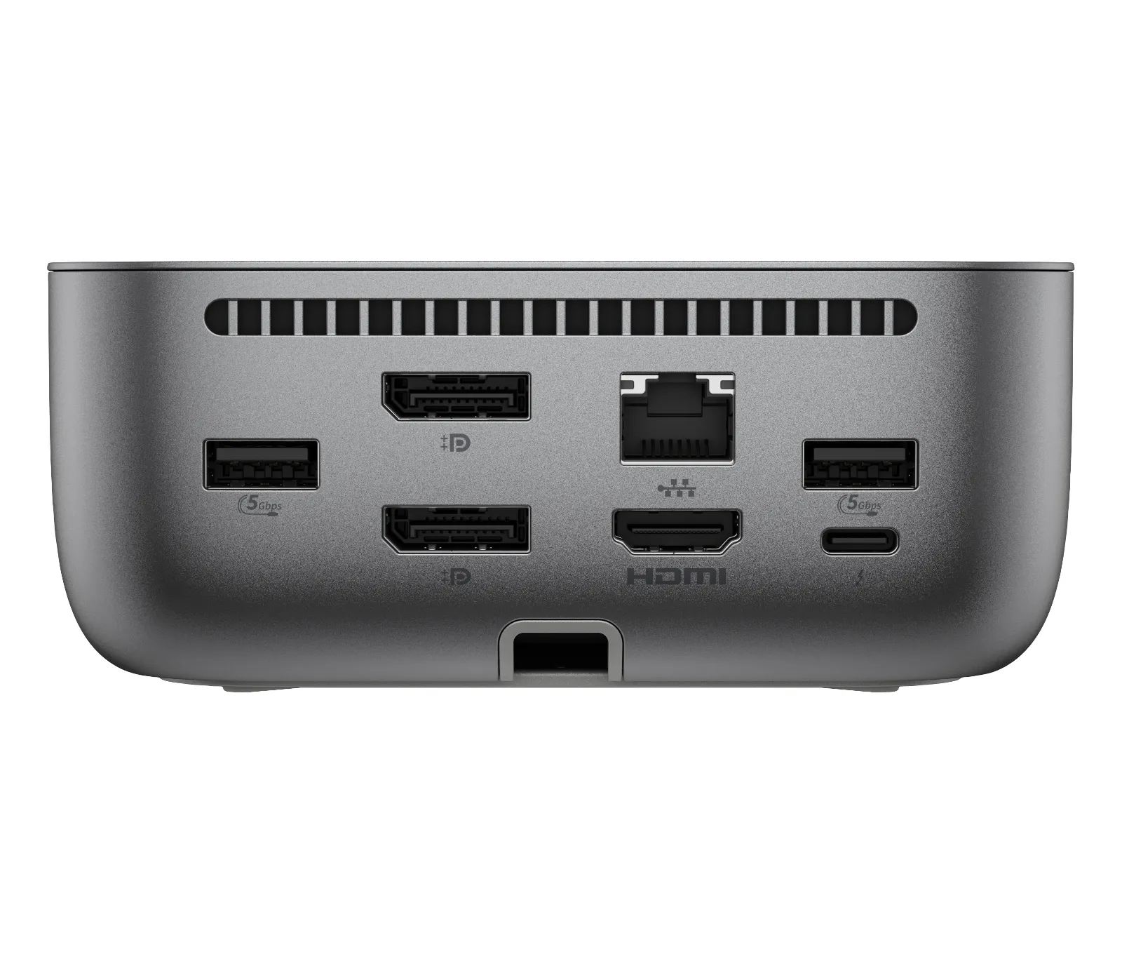HP Thunderbolt 4 100W G6 Dock, rear view