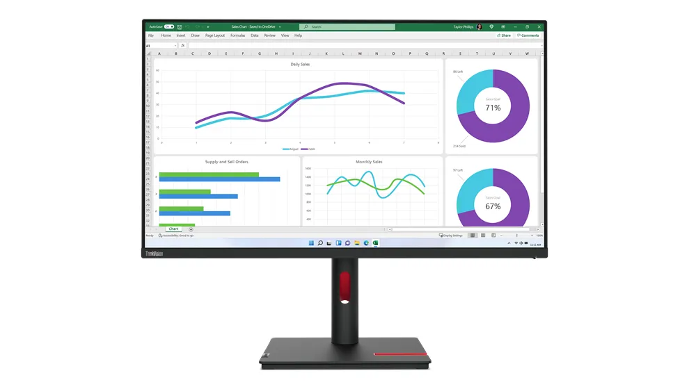 Lenovo ThinkVision T32h-30 computer monitor