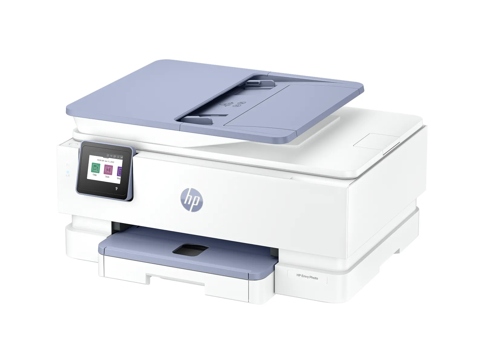 HP Envy Photo 7931 All-in-One Printer, left side view