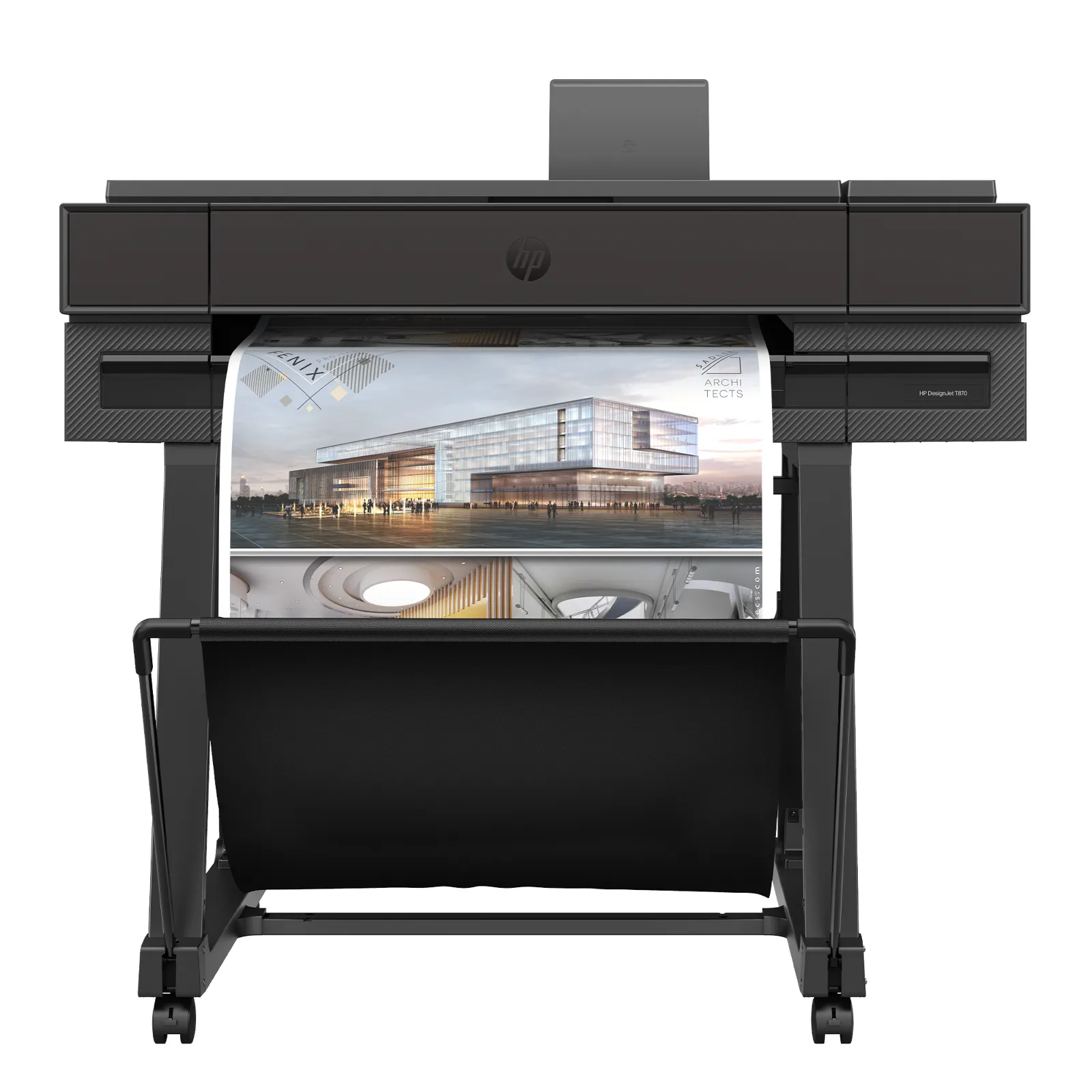 HP DesignJet T870 24-in Printer, front view
