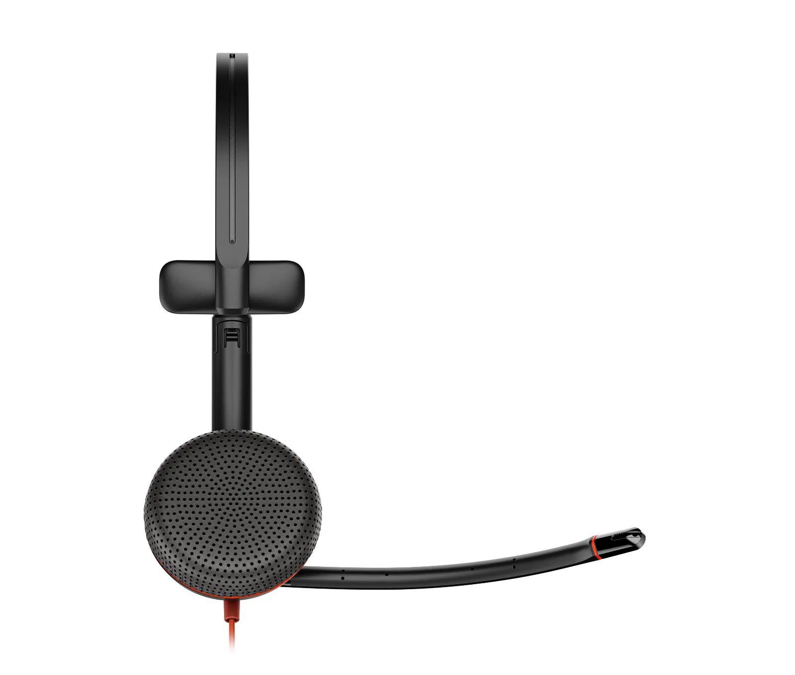 HP Poly Blackwire 3215 Monaural USB-C Headset +3.5mm Plug +USB-C/A Adapter
