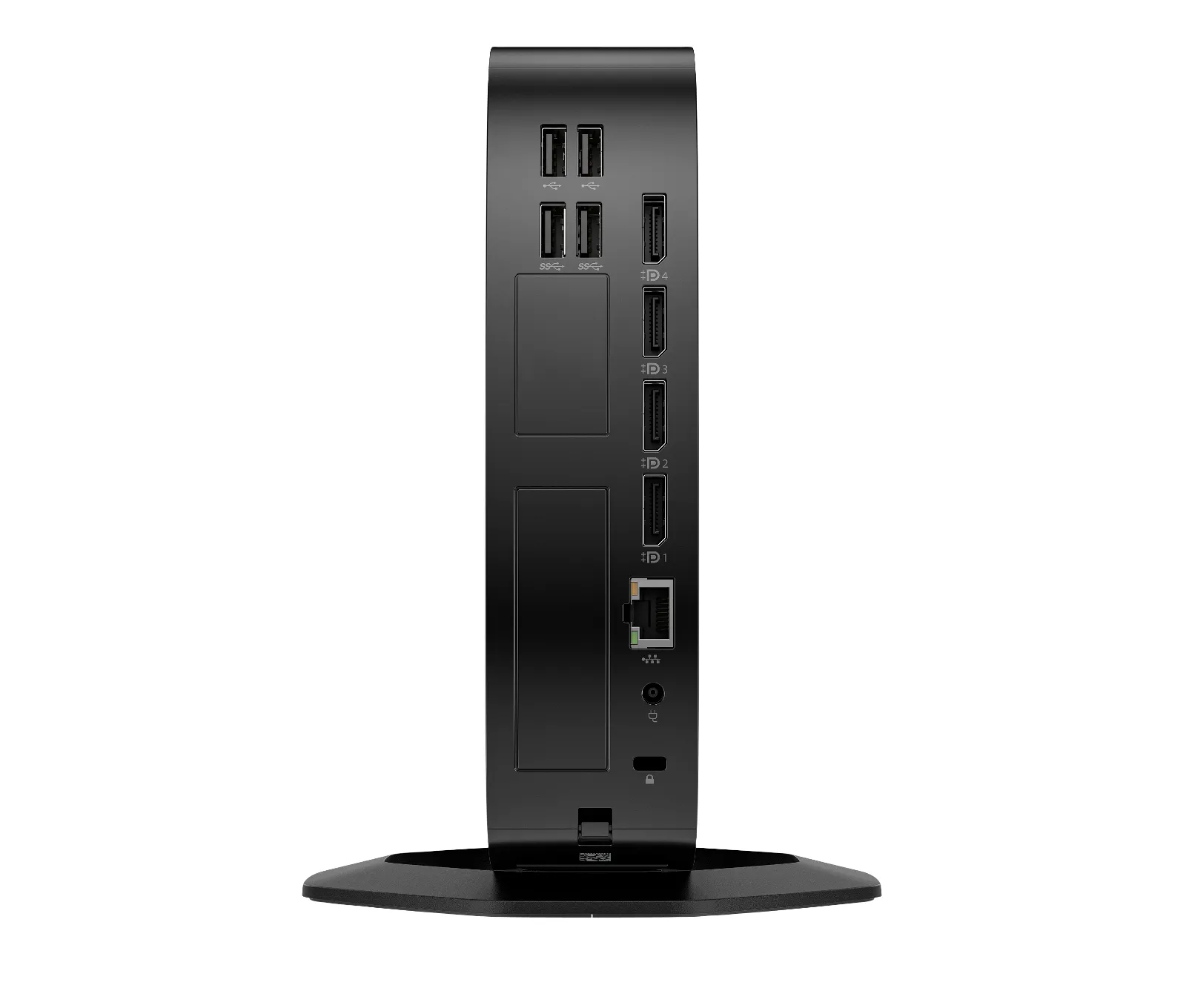 HP Elite t755 Thin Client, rear view