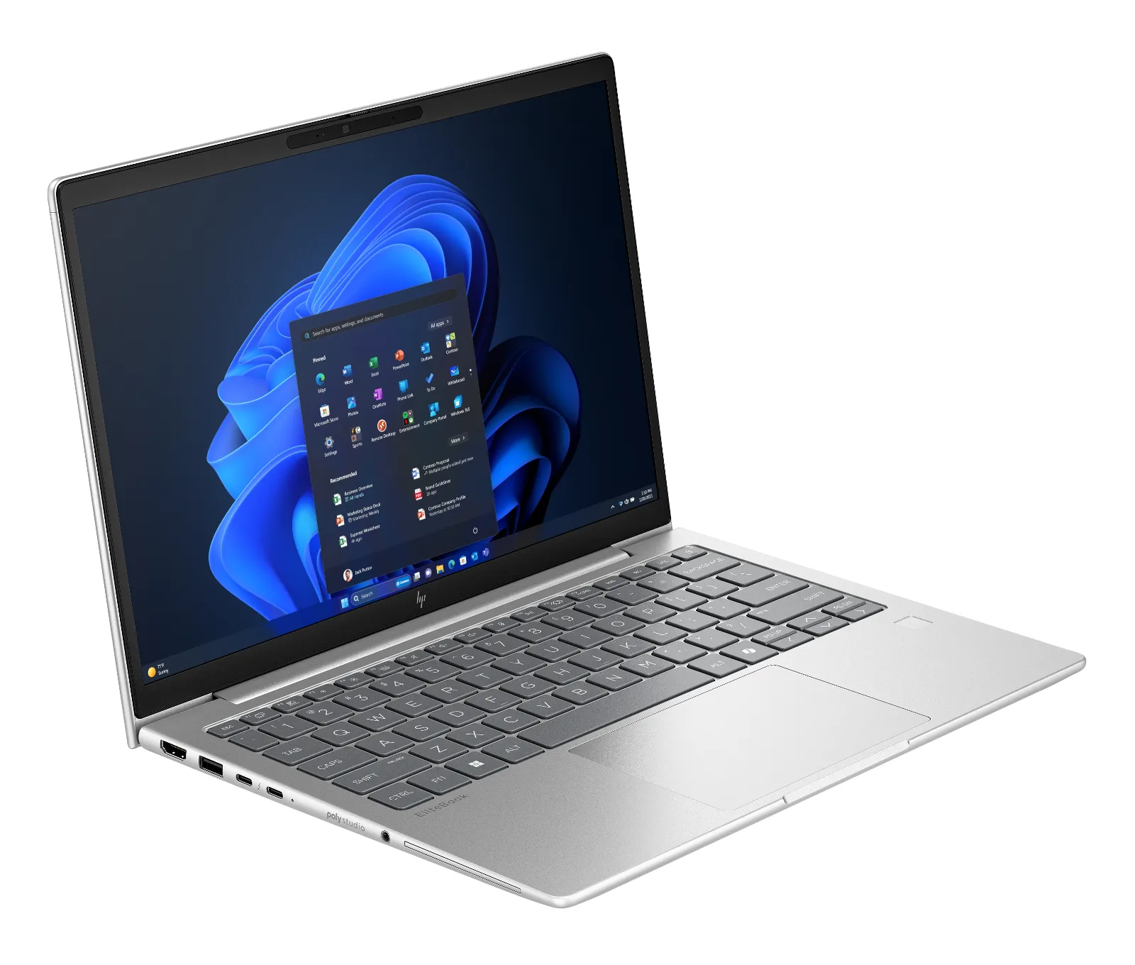 HP EliteBook 6 G1i 13 inch Notebook AI PC, right side view