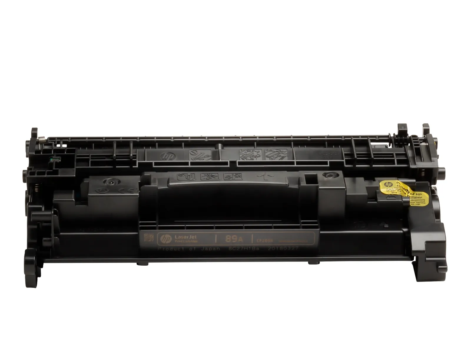 HP 89A Black Original LaserJet Toner Cartridge, front view