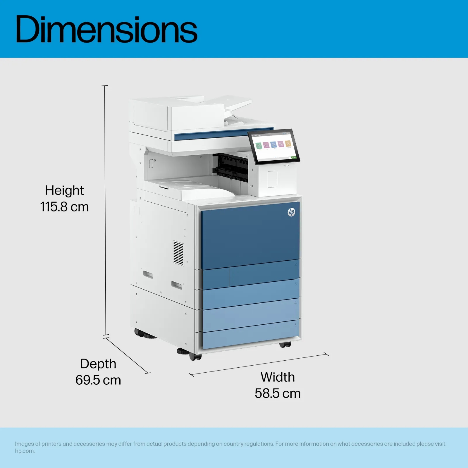 HP Clr LaserJet Ent MFP 8801dn Prntr