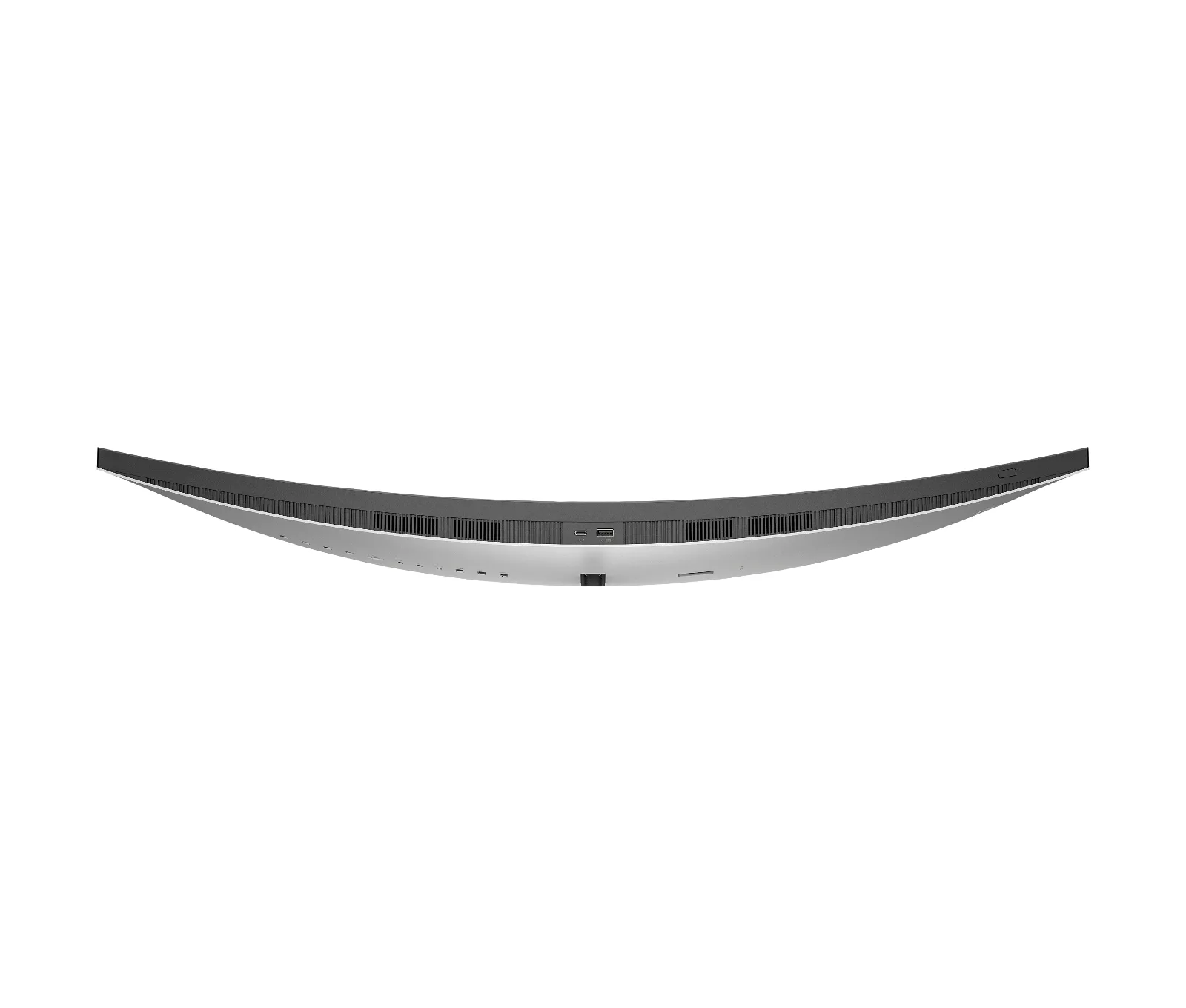 HP Series 7 Pro 34 inch WQHD Conferencing Monitor - 734pm, underside view