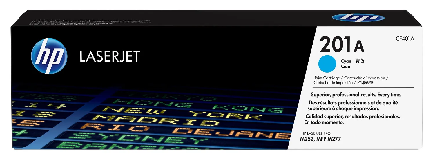 HP 201A Cyan Original LaserJet toner cartridge