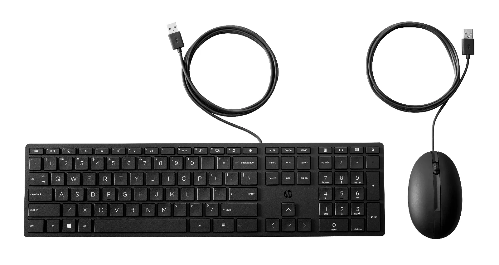 HP Wired Desktop 320MK Mouse and keyboard