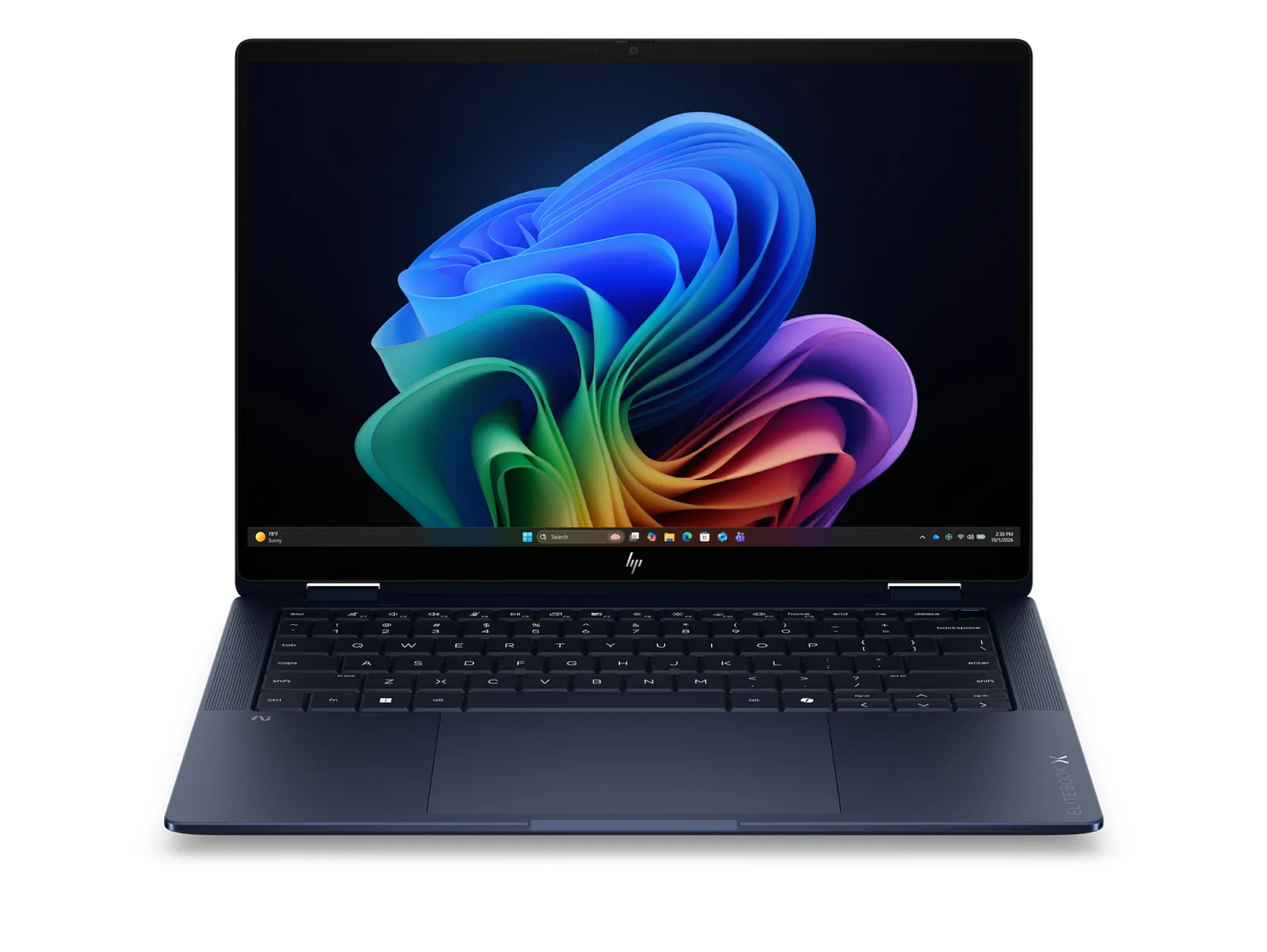 HP EliteBook X Flip G2i 14 inch Notebook Next Gen AI PC, front view