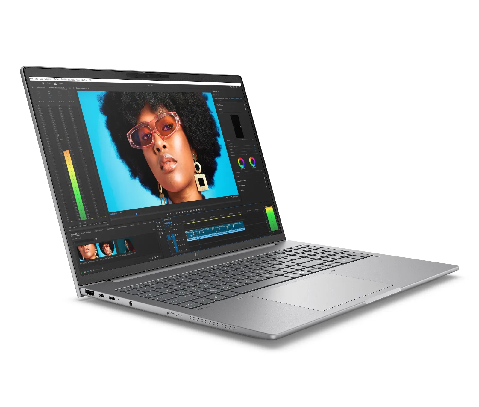 HP ZBook 8 G1i 16 inch Mobile Workstation PC, right side view