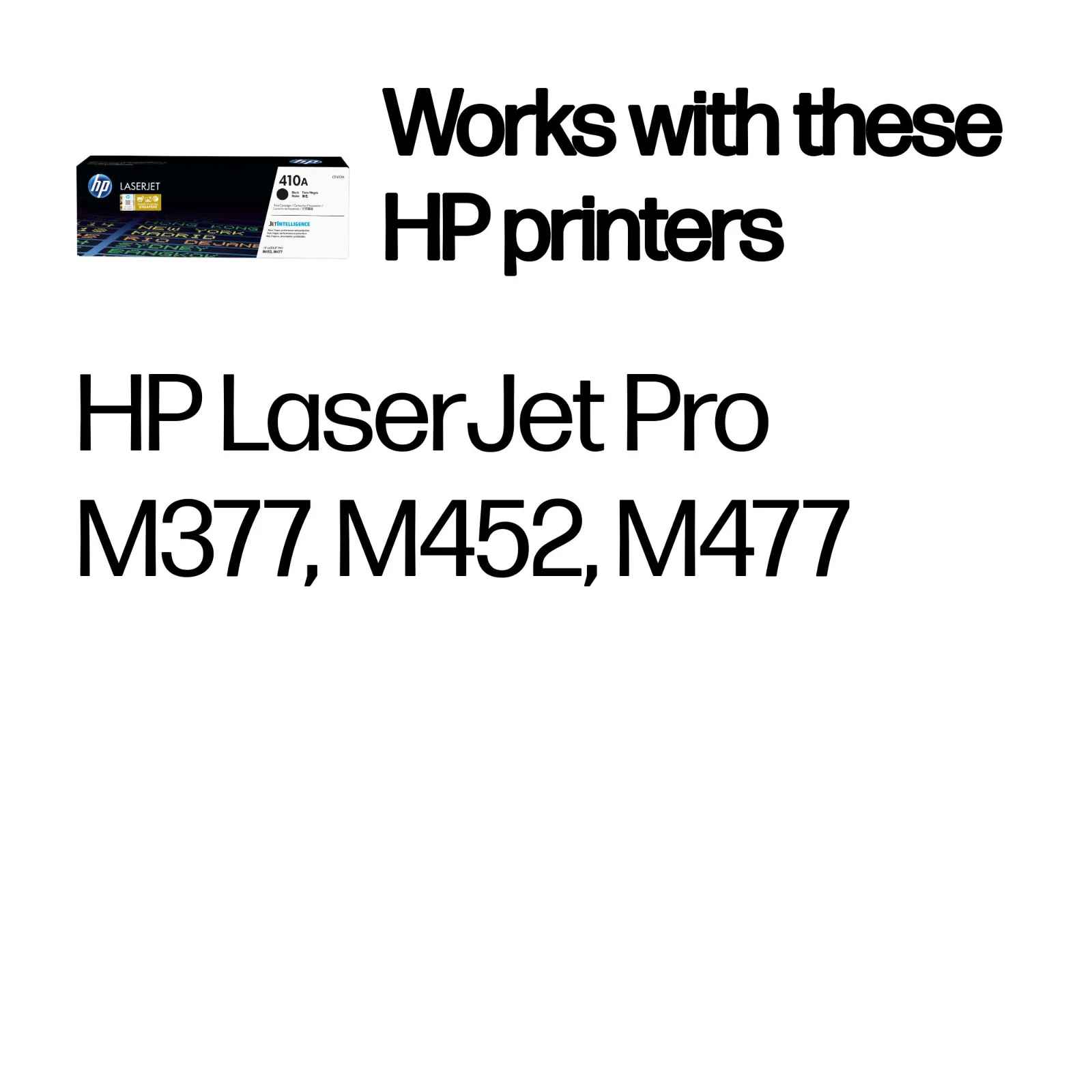 HP 410A Black Original LaserJet toner cartridge
