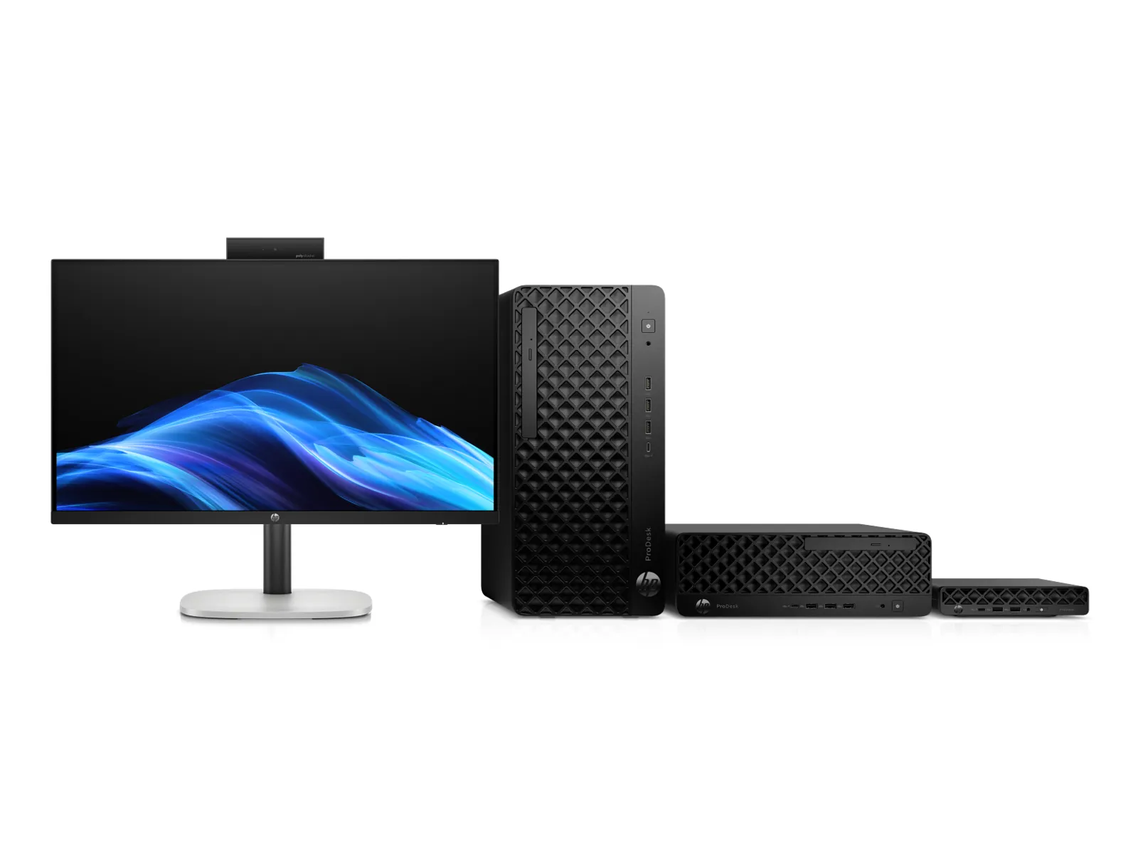 HP ProStudio 4 All-in-One G1i 23.8 inch Desktop AI PC, front view