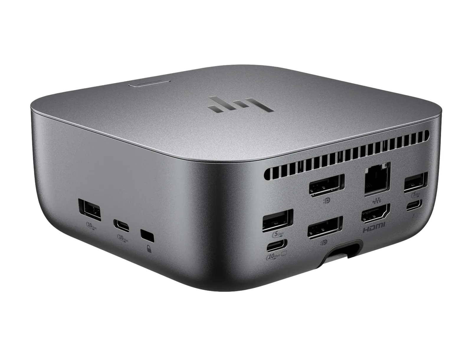 HP Thunderbolt 4 Ultra 180W G6 Dock, rear view