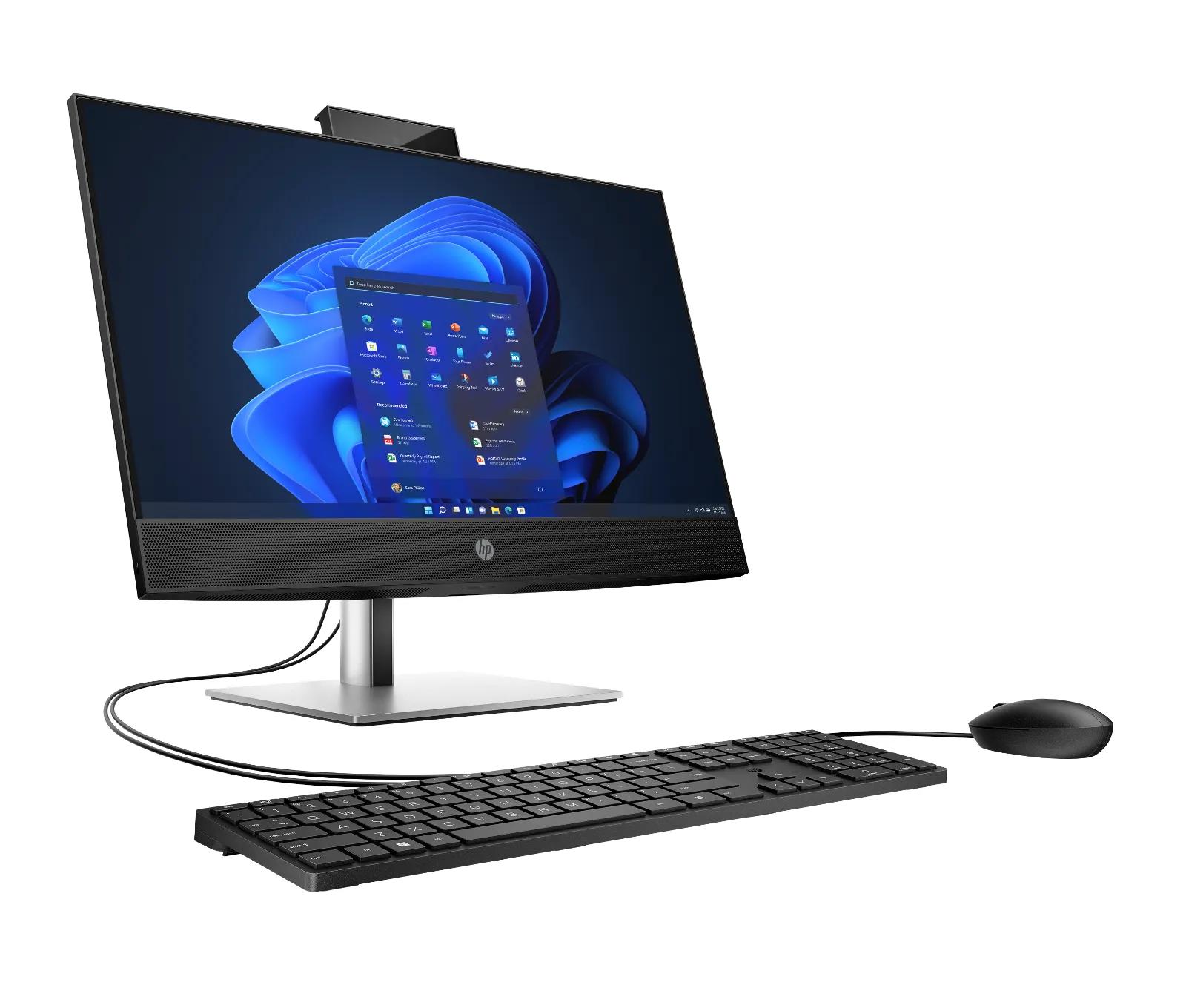 HP ProOne 440 G9 All-in-One PC, right side view