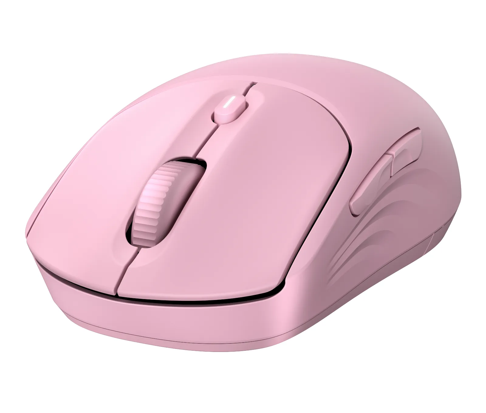 HP 400 Quiet Wireless Mouse, left side view