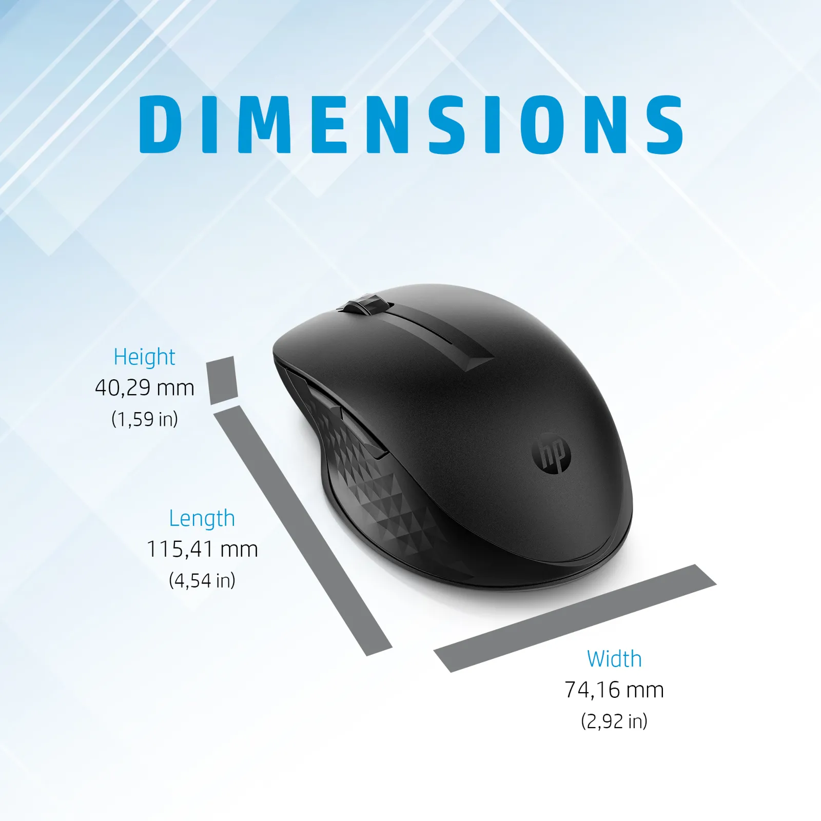 HP 435 Multi-Device Wireless mouse