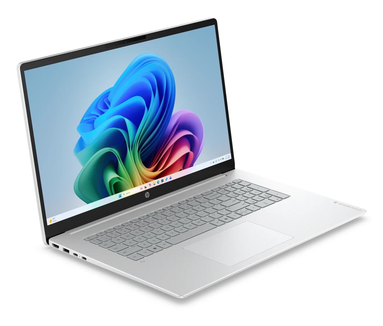 HP OmniBook 3 Laptop AI 17-dg0010TU, right side view