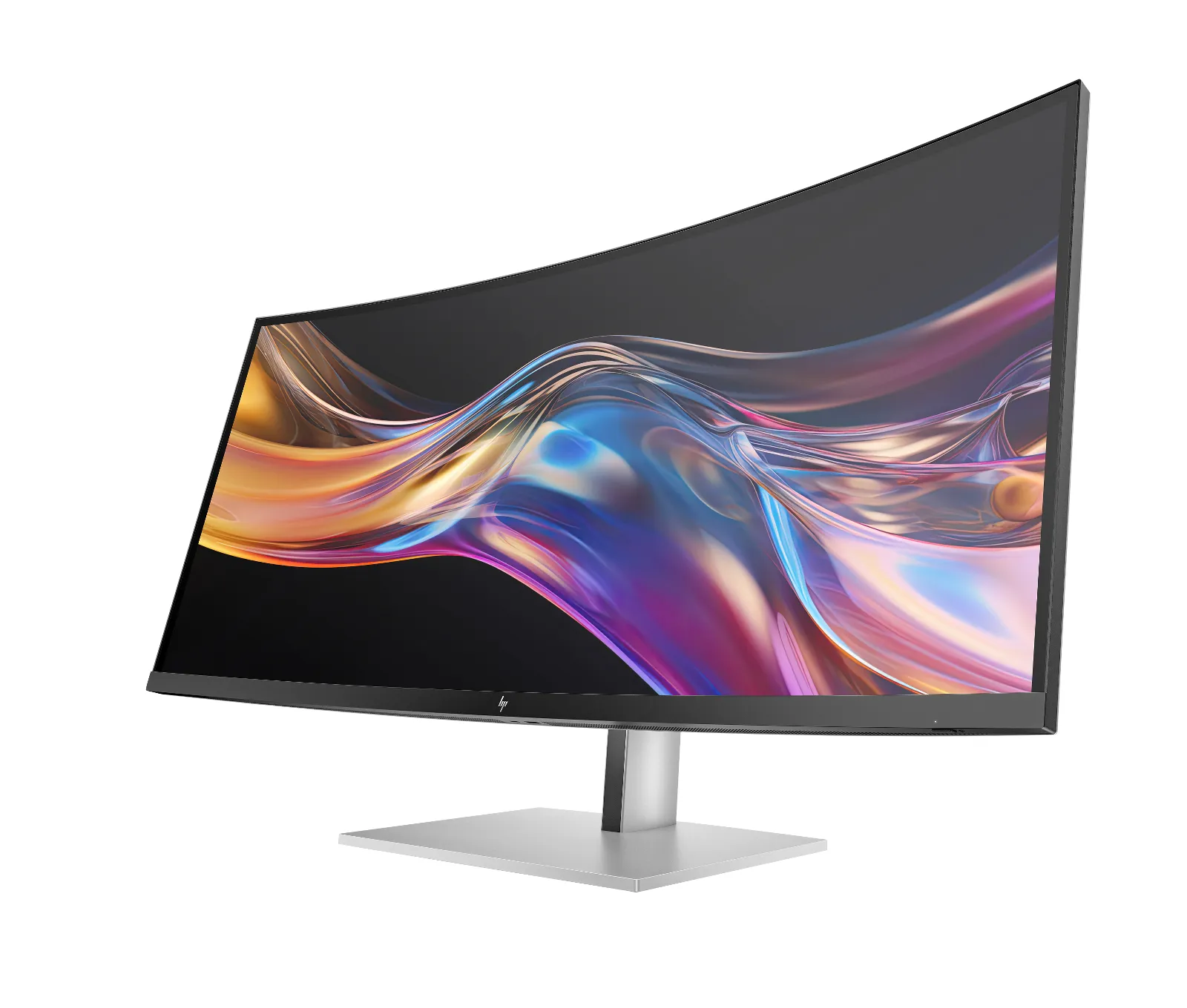 HP Series 7 Pro 37.5 inch WQHD+ Thunderbolt 4 Monitor - 738pu, left side view
