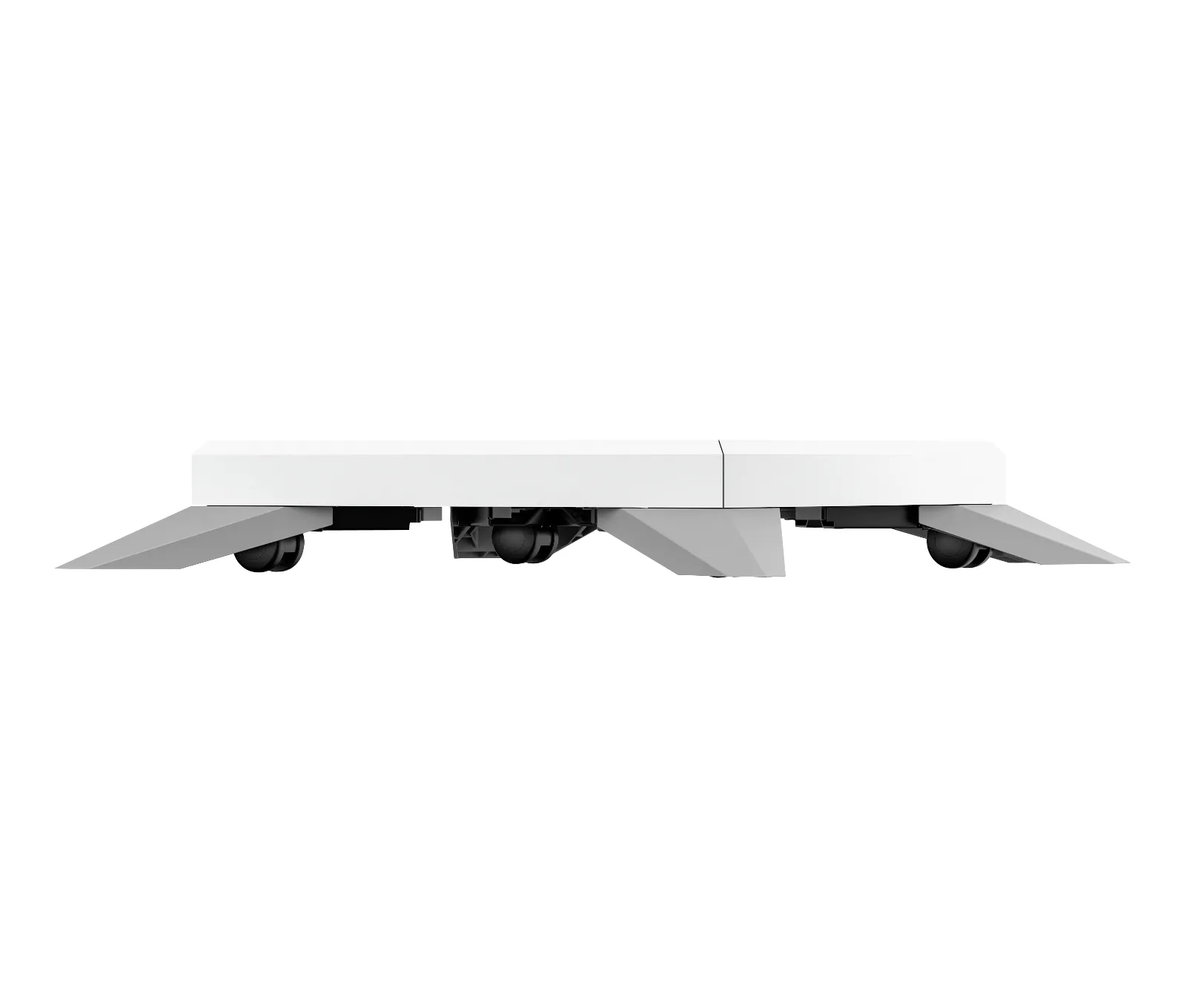 HP Color LaserJet Stand, left side view