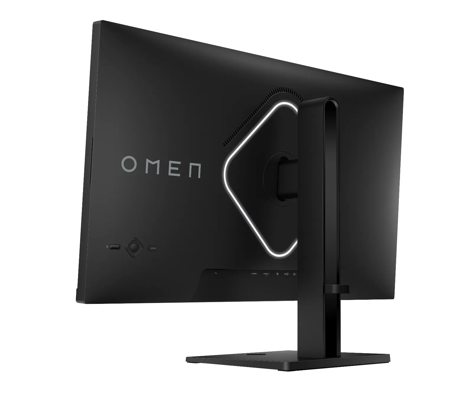 OMEN by HP 27 inch UHD 144Hz Gaming Monitor - OMEN 27k, rear view