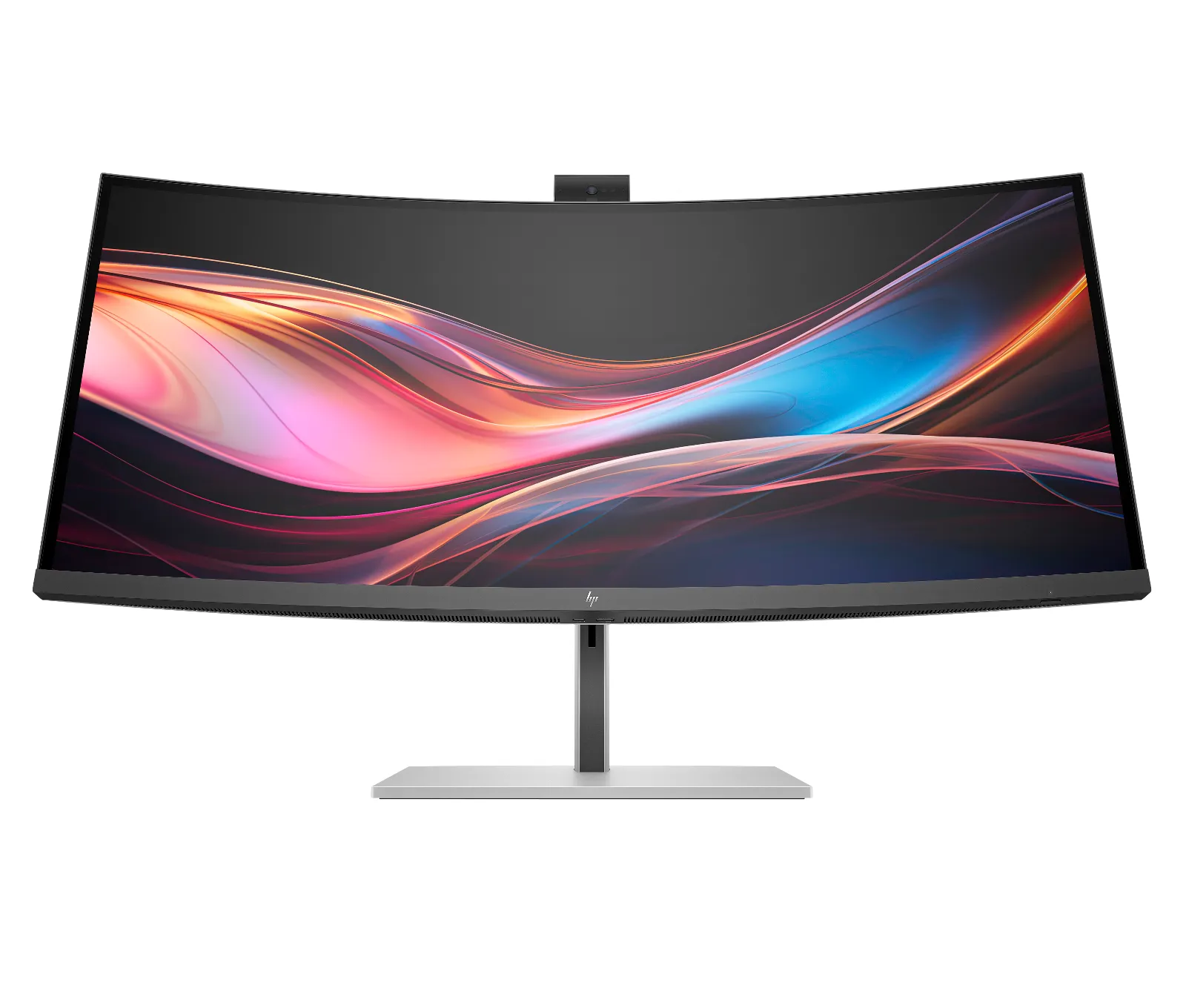 HP Series 7 Pro 34 inch WQHD Conferencing Monitor - 734pm, front view