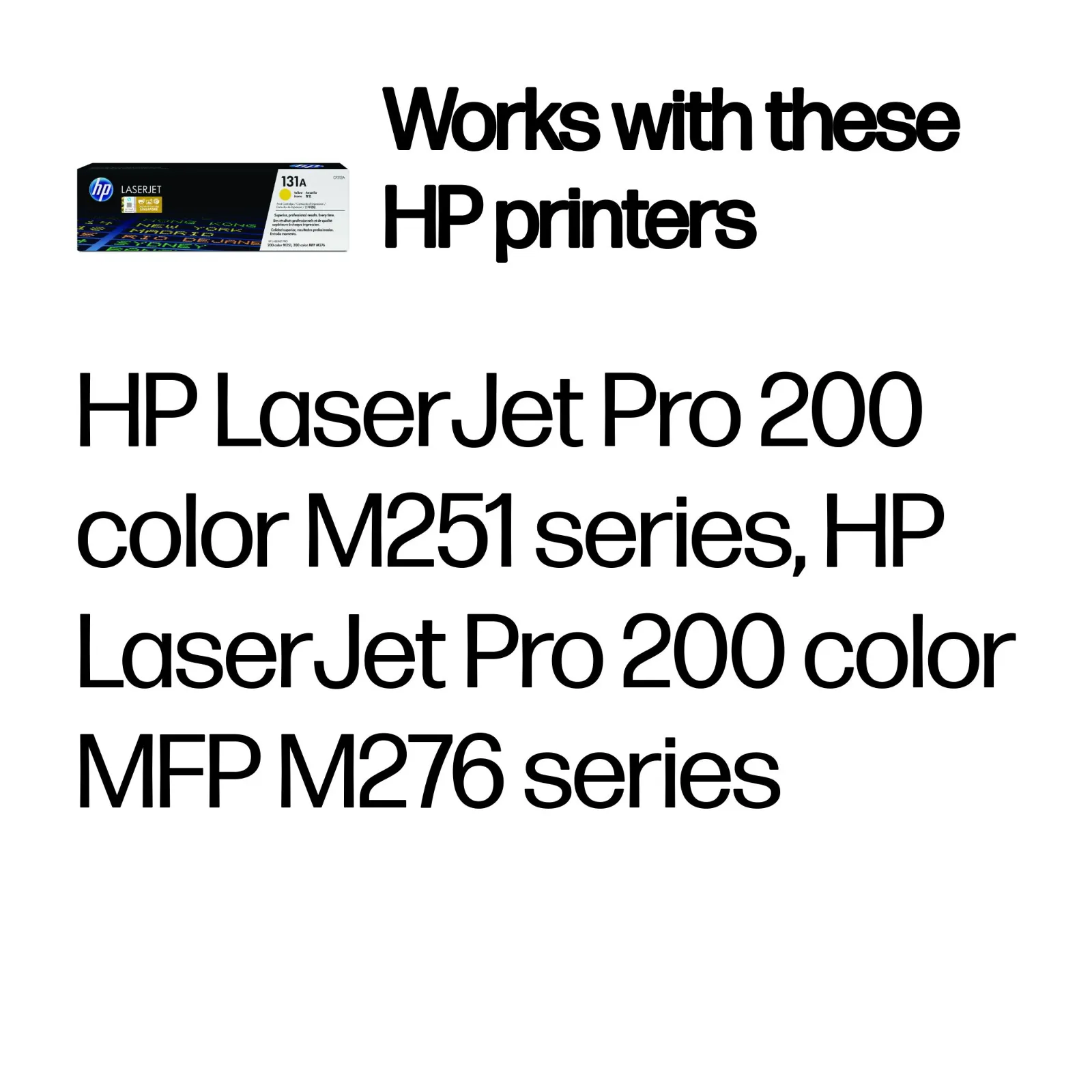 HP 131A Yellow Original LaserJet toner cartridge