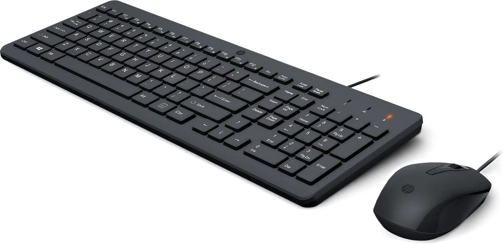 HP 150 Wired Mouse and Combination keyboard