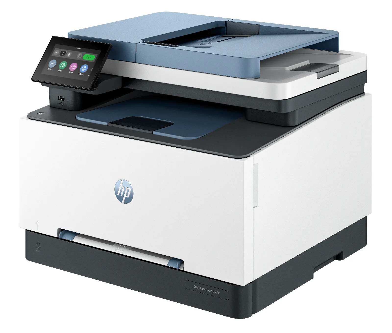HP Color LaserJet Pro MFP 3301fdw, left side view