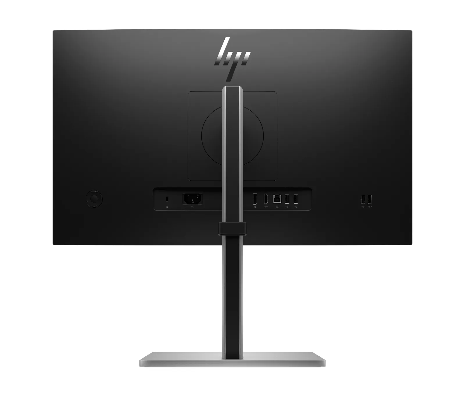 HP E24t G5 FHD Touch Monitor, rear view