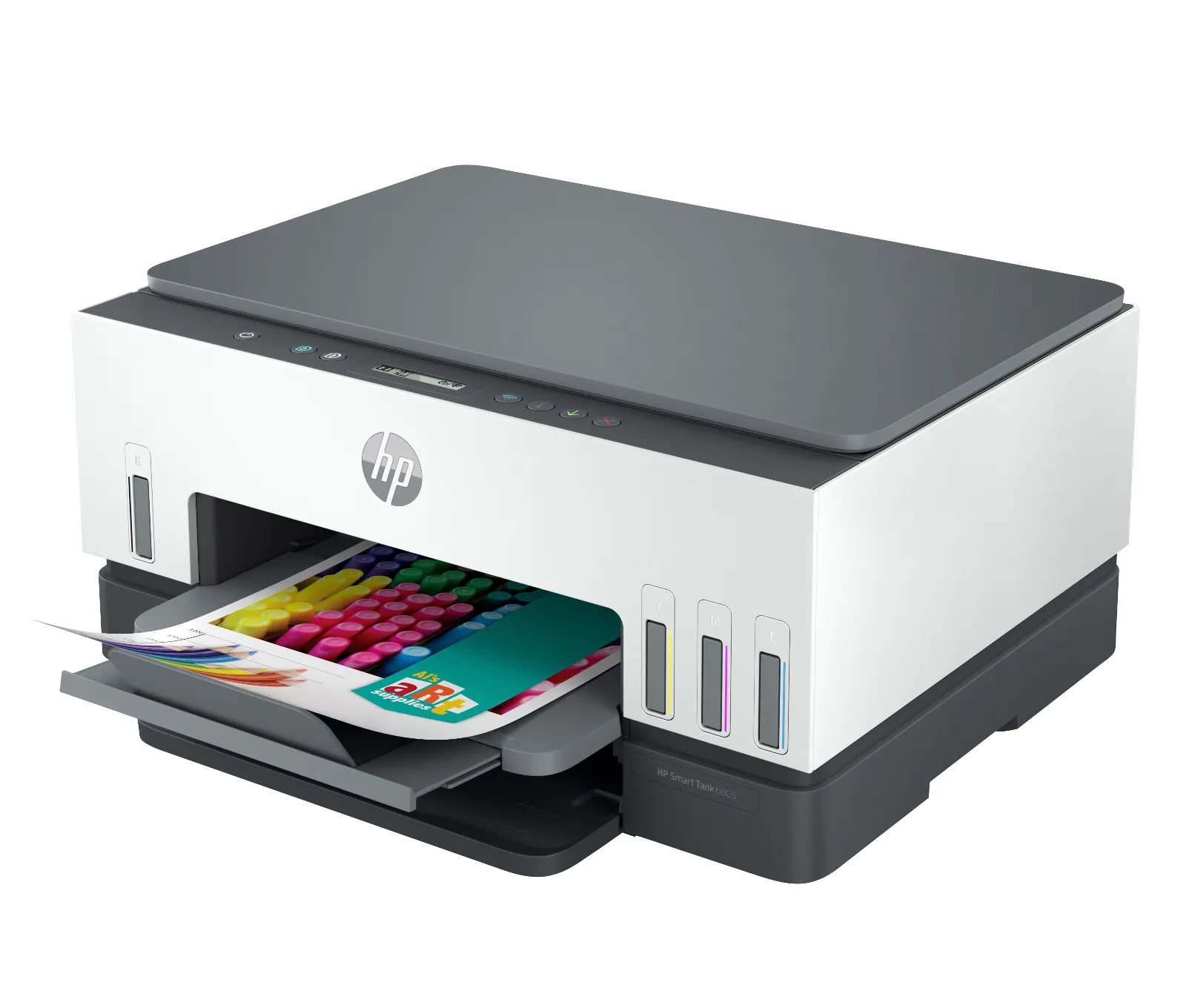 HP Smart Tank 6005 All-in-One, left side view