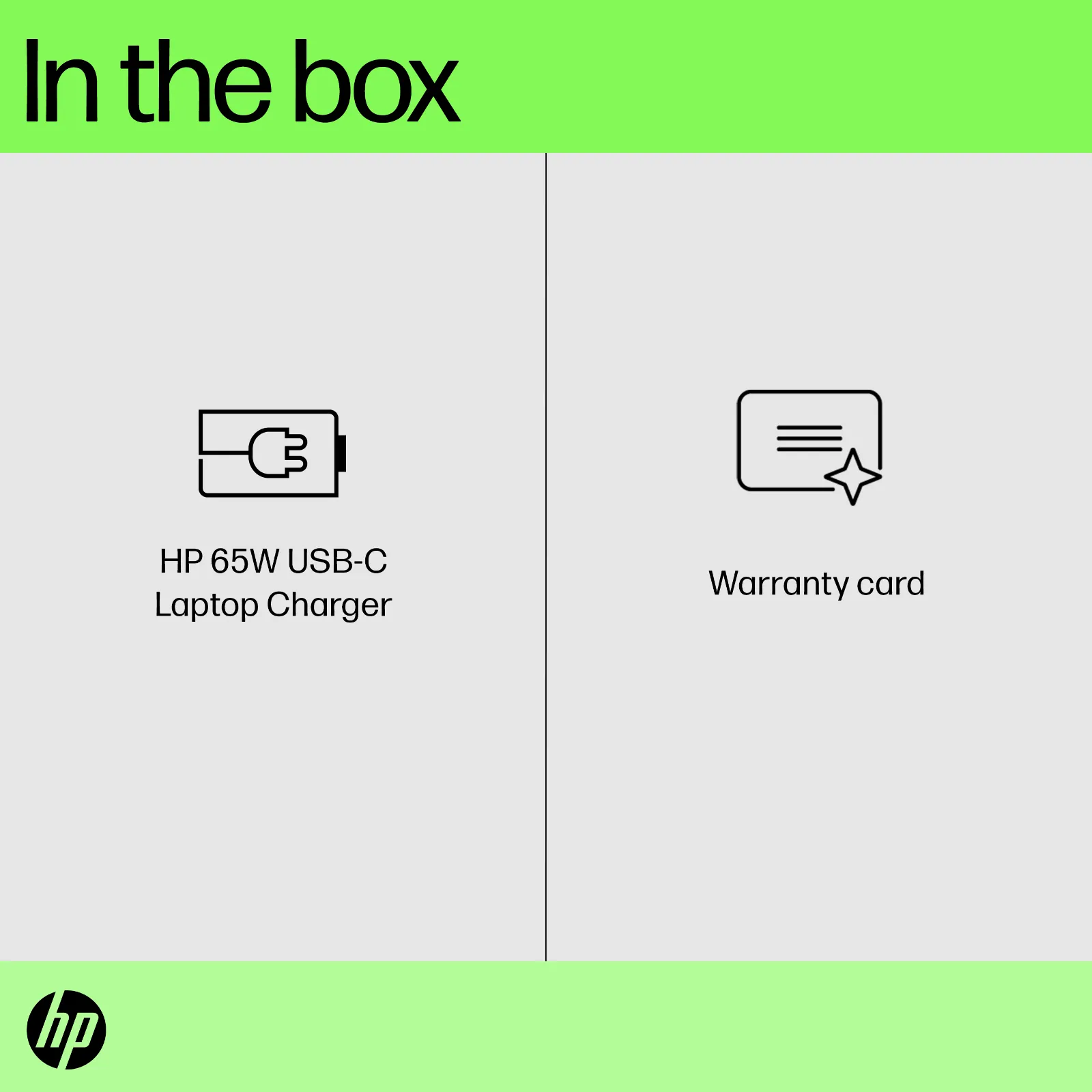 HP 65W USB-C Laptop Charger power adapter/inverter