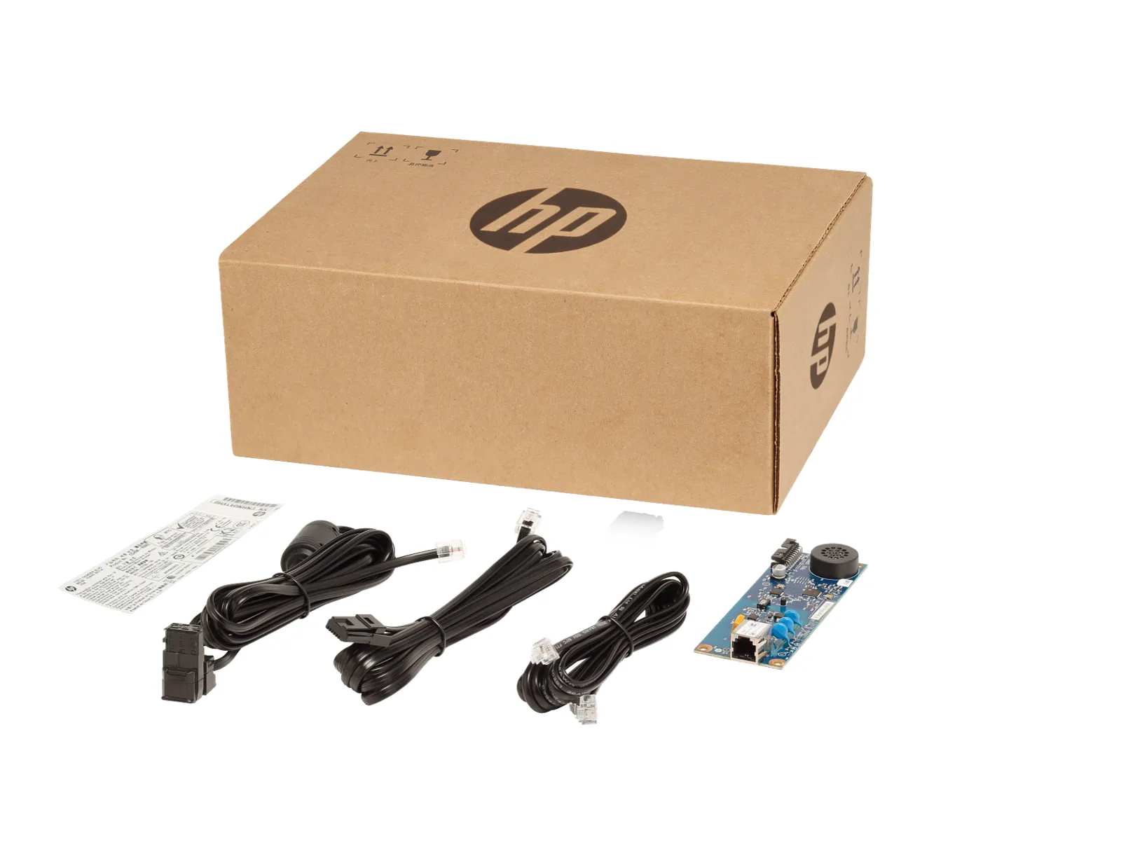 HP MFP Analog Fax Accessory 700, left side view